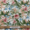 Tommy Bahama Fleur Le Mar Outdoor Papaya | Medium Weight Outdoor Fabric | Home Decor Fabric | 54" Wide