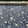 Elana Gabrielle Birdsong Slub Duck Bluebell | Medium Weight Duck Fabric | Home Decor Fabric | 54" Wide