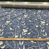 Elana Gabrielle Birdsong Slub Duck Bluebell | Medium Weight Duck Fabric | Home Decor Fabric | 54" Wide