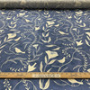 Elana Gabrielle Birdsong Slub Duck Bluebell | Medium Weight Duck Fabric | Home Decor Fabric | 54" Wide