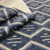 PKL Studio Modern Heirloom Basketweave Denim | Medium/Heavyweight Basketweave Fabric | Home Decor Fabric | 54" Wide
