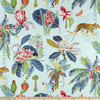 Tommy Bahama Heavenly Kingdom Slub Duck Aegean | Medium Weight Duck Fabric | Home Decor Fabric | 54" Wide