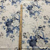 Waverly Nora Floral Slub Duck Chambray | Medium Weight Duck Fabric | Home Decor Fabric | 54" Wide