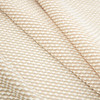 PKL Studio Embroidered Woven Breuer Parchment | Heavyweight Woven Fabric | Home Decor Fabric | 54" Wide