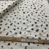 P/K Lifestyles Terrazo Embroidery Woven Mineral | Heavyweight Woven Fabric | Home Decor Fabric | 54" Wide