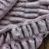 EZ Fabric Sharpei Snuggle Faux Fur Iris | Very Heavyweight Faux Fur Fabric | Home Decor Fabric | 58" Wide