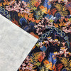 STOF France Digital Santana Satin Multicolore | Medium Weight Satin Fabric | Home Decor Fabric | 55" Wide
