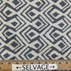 Sustain Performance Jacqueline Woven Aegean | Home Decor Fabric | 55.5" Wide