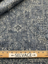 Swavelle Riggs Woven Chenille Denim | Home Decor Fabric | 56.5" Wide