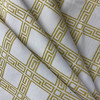 Bella Dura Home Indoor/Outdoor Performance Fair And Square Woven Lemon Yellow  | Home Decor Fabric | 54" Wide