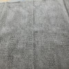 Faux Leather Gator Metallic Pewter | Heavyweight Faux Leather Upholstery | Home Decor Upholstery | 54" Wide