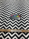 ZigZag Black/White | Home Decor Fabric | Chevron | Premier Prints | Medium Weight | 54" Wide | By the Yard