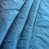 Dupioni Silk Fabric Iridescent Teal Blue | Lightweight Dupioni Upholstery | Home Decor Upholstery | 54" Wide