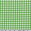 Oil Cloth Gingham Kiwi Green | Heavyweight Oilcloth Fabric | Home Decor Fabric | 47" Wide
