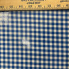 Oilcloth Gingham Blue | Heavyweight Oilcloth Fabric | Home Decor Fabric | 47" Wide