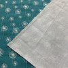 Cream/Blue Premier Prints Small DandelionTrue Turquoise | Home Decor Fabric | 54" Wide