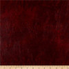 Faux Leather Caprice Wine Red | Heavyweight Faux Leather Fabric | Weathered, Distressed, Marbled | Home Decor Fabric | 54" Wide