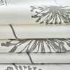 Premier Prints Dandelion Twill White/Storm | Lightweight Twill Fabric | Home Decor Fabric | 54" Wide
