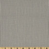 Magnolia Home Oxford Stripe Charcoal | Medium Weight Duck Fabric | Home Decor Fabric