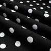 Premier Prints Polka Dot Black/White | Medium Weight Duck Fabric | Home Decor Fabric | 54" Wide