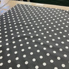 Premier Prints Polka Dot Black/White | Medium Weight Duck Fabric | Home Decor Fabric | 54" Wide