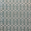 Light Blue Lattice | Sheer Drapery | 60" Wide | By the yard