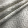 White maze geometric pattern 