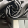 Black Monaco Satin Fabric | 60" Wide | Home Decor | Lightweight