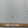 Blue White Lightweight Stripe Fabric | Home Decor | 54" Wide | By The Yard