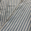 Blue White Lightweight Stripe Fabric | Home Decor | 54" Wide | By The Yard