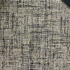 Europatex Pandora Upholstery Basketweave Black Tan | Heavyweight Basketweave Fabric | Home Decor Fabric | 56" Wide