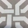 2 Yard Piece of Geometric Lattice in Taupe Upholstery / Drapery Fabric | Braemore | 54 W | BTY