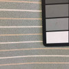 2.33 Yard Piece of Light Blue-Green Herringbone Pinstripe Upholstery Fabric | Extra Heavy Weight