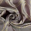 4.5 Yard Piece of Muted Purple and Gold Polyester Upholstery & Curtain Fabric | 54"W By The Yard