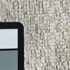 3 Yard Piece of Off White / Gray Textured Weave | Kirkpatrick in Graphite by Richloom | Heavy Upholstery Fabric | 54" Wide | By the Yard