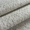 3 Yard Piece of Off White / Gray Textured Weave | Kirkpatrick in Graphite by Richloom | Heavy Upholstery Fabric | 54" Wide | By the Yard