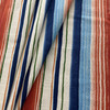4.125 Yard Piece of Tommy Bahama Home Playa Eterna Seascape Stripe Canvas Carib | Medium Weight Canvas Fabric | Home Decor Fabric | 54" Wide
