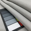 2.75 Yard Piece of Solid Silver Grey Basket Weave Fabric  | Upholstery | 54" Wide | By the Yard