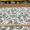 3.5 Yard Piece of Premier Prints Into The Wild Meru Slub Canvas Raven | Medium/Heavyweight Canvas Fabric | Home Decor Fabric | 54" Wide