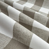 3.25 Yard Piece of Premier Prints Anderson Check Ecru | Medium Weight Duck Fabric | Home Decor Fabric | 54" Wide