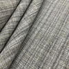 Slub Weave Fabric in Grey, Tan, White | Upholstery Fabric | 54" Wide | By the Yard