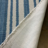 Blue White Stripe | Upholstery Fabric | 54" Wide |By The Yard