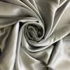 Silver Silky Satin 100% Polyester | Lightweight Apparel Fabric