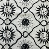 Elana Gabrielle Sol Embroidery Duck Coal Ebony | Heavyweight Duck Fabric | Home Decor Fabric | 54" Wide