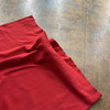 Red Matte Jersey Solid Tube Knit Fabric |  Circular Tube Clothing and Apparel |  Light weight | 36 " circumference | Sold by linear Yard
