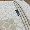 4 Yard Piece of Pastis in Sand | Chenille Upholstery Fabric |  Quatrefoil in Sand | 54 wide | By The Yard | JAYZ422-1083-REM2