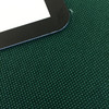 DARK GREEN Polyester Basketweave Vinyl Cordura Style Fabric By The Yard 60"W
