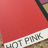 2.75 Yard Piece of Hot Pink High Gloss Glitter + Sparkle Vinyl Upholstery Fabric By The Yard 54"W
