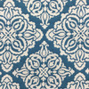 2.75 Yard Piece of Diamond Damask in Teal and Off White | Home Decor / Upholstery | 54% Cotton / 46% Polyester | 54" W | By the Yard | Regal Fabrics "Creed in Teal"