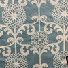 Fun Floret in Baby Blue | Home Decor Fabric | Large Scale Floral in Blue / Off White  | Waverly | Medium Weight | 54" Wide | By the Yard